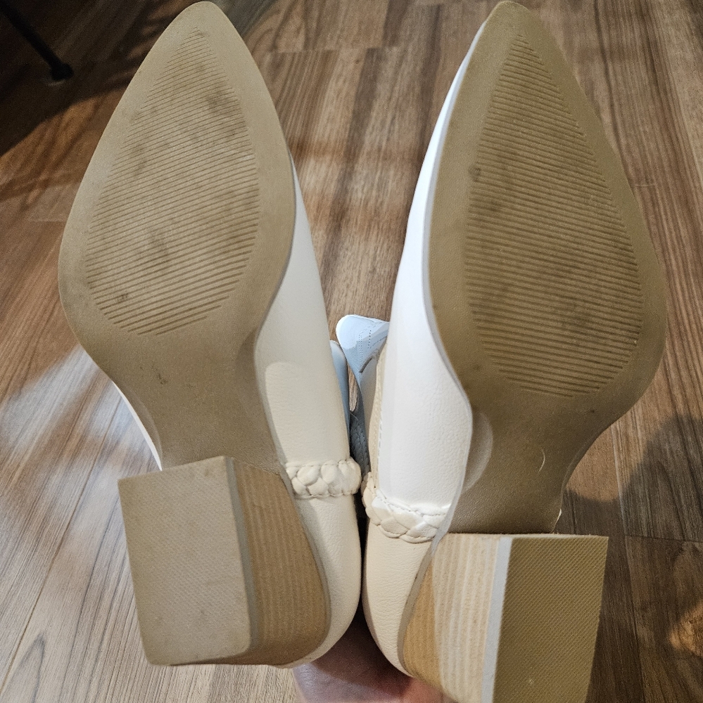 DV by Dolce Vita Cream Heeled Boots - Picture 8 of 8